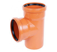 Тройник канализационный Ostendorf KG 110/110/87° 220400