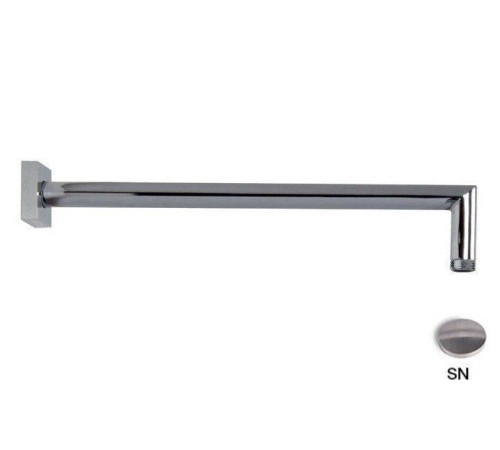 Держатель верхнего душа FIMA Carlo Frattini Showerhead настенный 350 мм брашированный никель F2538SN