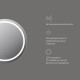 Зеркало круглое AM.PM X-Joy 60 см с LED-подсветкой и ИК-сенсором M85AMOX0601WG