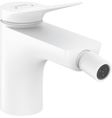 Смеситель для биде hansgrohe Vivenis со сливным гарнитуром белый матовый 75200700