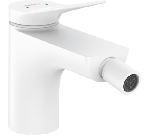 Смеситель для биде hansgrohe Vivenis со сливным гарнитуром белый матовый 75200700