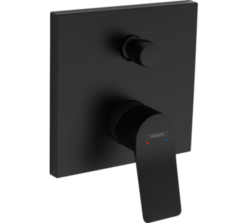 Смеситель для 2 потребителей hansgrohe Vivenis внешняя часть черный матовый 75415670