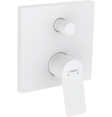 Смеситель для 2 потребителей hansgrohe Vivenis внешняя часть белый матовый 75415700