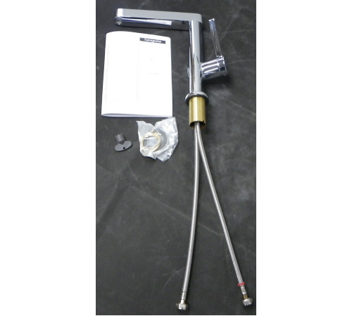 Смеситель для раковины Hansgrohe Finoris 230 с поворотным изливом и донным клапаном 76060000