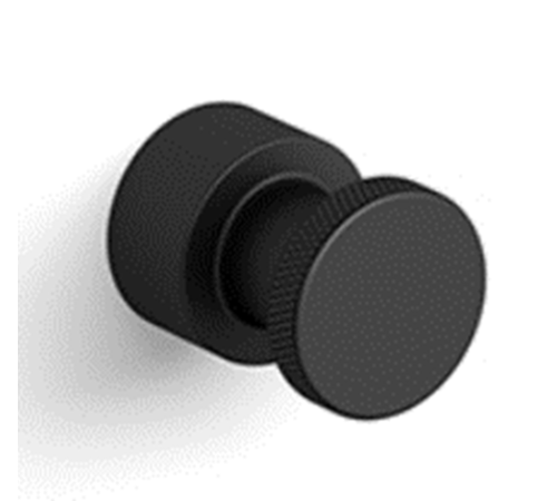 Крючок одинарный Splendy Passion черный матовый PA401120VBM