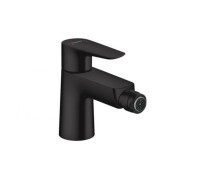 Смеситель для биде Hansgrohe Talis E со сливным гарнитуром черный матовый 71720670