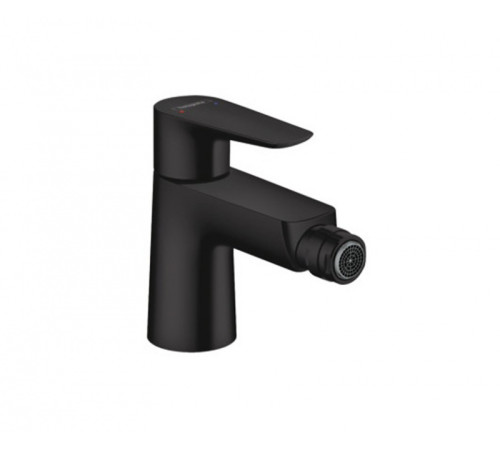 Смеситель для биде Hansgrohe Talis E со сливным гарнитуром черный матовый 71720670