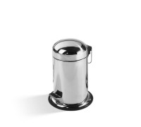 Ведро с педалью напольное Decor Walther TE 30 17x31 см сталь полированная 0608170