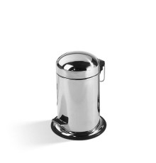 Ведро с педалью напольное Decor Walther TE 30 17x31 см сталь полированная 0608170