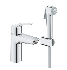 Смеситель для раковины Grohe Eurosmart с гигиеническим душем 23124003
