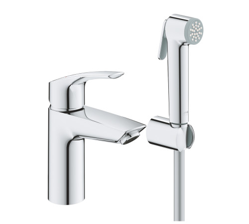 Смеситель для раковины Grohe Eurosmart с гигиеническим душем 23124003