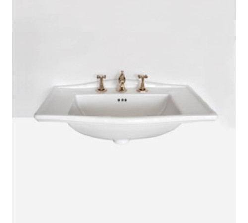 Раковина Devon&Devon Westminster 69.5х50 см 1 отверстие белый IBLI1FWES