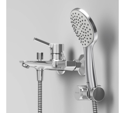 Смеситель для ванны и душа AM.PM X-Joy с душевым набором F85B15000