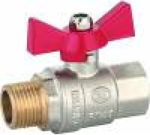 Кран шаровой Euros Grand бабочка 3/4 ВР-НР EU.ST1285040 34