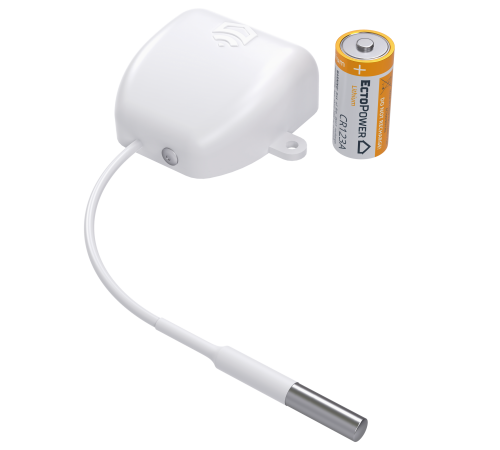Беспроводной датчик температуры в гильзе ectoControl LoRa ES-TELW-02