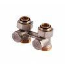 Узел нижнего подключения прямой Gekon 3/4 Eurokonus для двухтрубных систем GK 1423