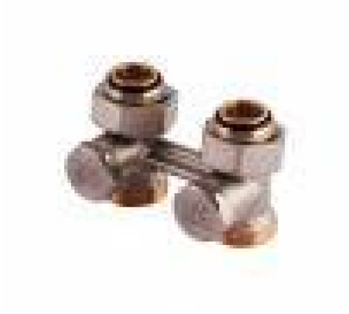 Узел нижнего подключения прямой Gekon 3/4 Eurokonus для двухтрубных систем GK 1423