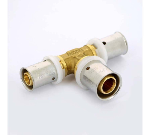 Тройник пресс Uni-Fitt 16x20x16 мм 706G6760