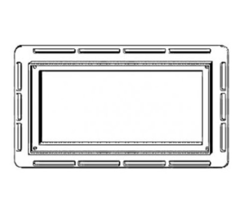 Рамка монтажная для кнопки смыва Viega Visign for More хром 643096