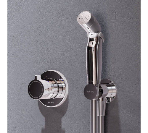 Смеситель с термостатом и гигиеническим душем встраиваемый AM.PM X-Joy F0H85A400