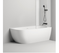 Ванна угловая Salini Sofia Corner Right 170х85х59 см S-Sense правая белый матовый 102524M