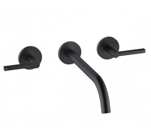 Смеситель для раковины Kludi Nova Fonte Puristic встраиваемый черный матовый 201463915