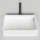 Раковина накладная Salini Gloria 59.5х39.5х12.5 см S-Stone белый матовый 1102207M