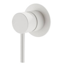 Смеситель для душа IXO Selection встраиваемый на 1 выход белый матовый INT1135 / XO1111BO