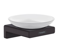 Мыльница Hansgrohe AddStoris черный матовый 41746670
