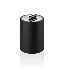 Баночка универсальная Decor Walther Black Stone DMD S 11x8 см черный матовый/хром 0971264