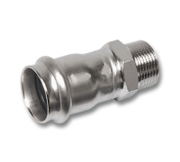 Ниппель переходной SANHA NiroPress 316L 54 мм x 2 ВПр-НР 69243G5423
