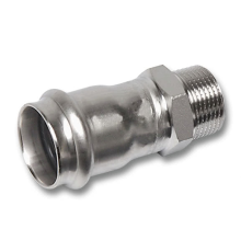 Ниппель переходной SANHA NiroPress 316L 54 мм x 2 ВПр-НР 69243G5423