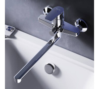 Смеситель для ванны и душа AM.PM Gem с длинным изливом F90A90000
