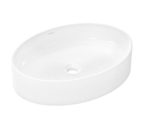 Раковина-чаша Hansgrohe Xuniva D 550х400 мм без перелива белый 60165450