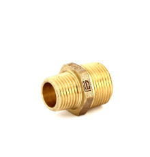 Ниппель переходной Viega 1/2 x 3/4 дюйма НН бронза 266615