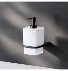 Дозатор для жидкого мыла AM.PM Inspire V2.0 настенный черный матовый A50A36922