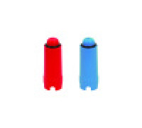 Заглушка для фитингов Henco 1/2 ВР 80 мм красная HE PLUG04-R80