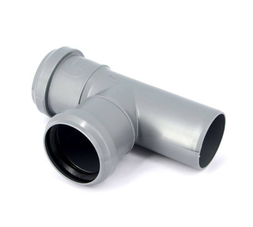 Тройник канализационный Sinikon Стандарт 50x50 мм 87° 508017.R