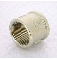 Муфта резьбовая Uni-Fitt никелированная ВР 1x1 1/4 602N5400