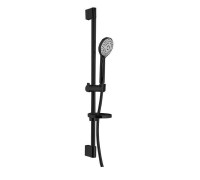 Душевой гарнитур Fima Carlo Frattini Sliding rail черный матовый F2679NS