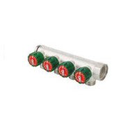 Коллектор модульный Hoger 3/4 x 1/2 HP 3 контура вентили 90° латунь EMW0303T