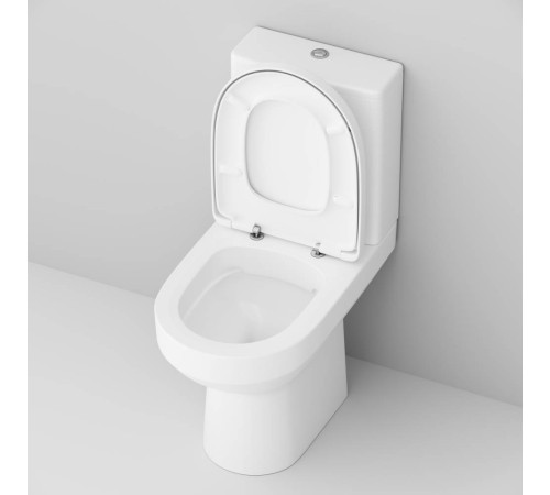 Унитаз-компакт напольный AM.PM Gem безободковый FlashClean без сиденья C708600WH