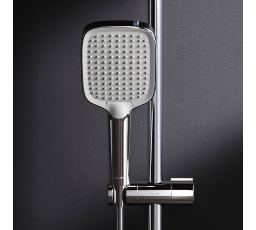 Душевая система с термостатом и смесителем-полкой для ванны AM.PM Func F078F300