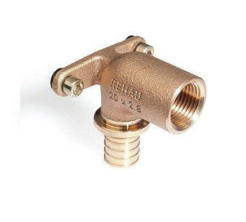 Угольник настенный REHAU RAUTITAN MX 16-Rp 1/2 латунь длинный 11096761001