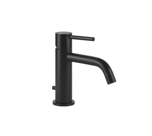 Смеситель для раковины Gessi Emporio Via Tortona на 1 отверстие с донным клапаном Black XL 18601#299