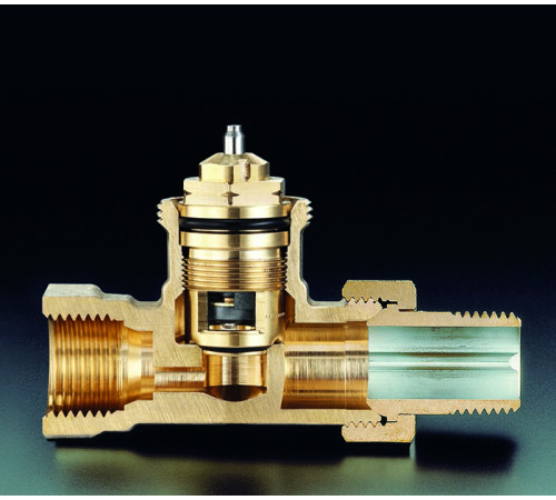 Клапан термостатический Oventrop серия AV9 прямой с преднастройкой 3/4 1183806