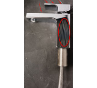 Смеситель для раковины Hansgrohe Vernis Shape 70 со сливным гарнитуром 71568000