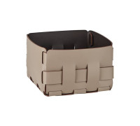 Корзинка ADJ Mini Bottega 19x19x13 см капучино/шоколад 1019.04/06