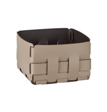 Корзинка ADJ Mini Bottega 19x19x13 см капучино/шоколад 1019.04/06