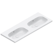 Раковина двойная Catalano Alvea 120x46 см подвесная/на мебель 0621220001